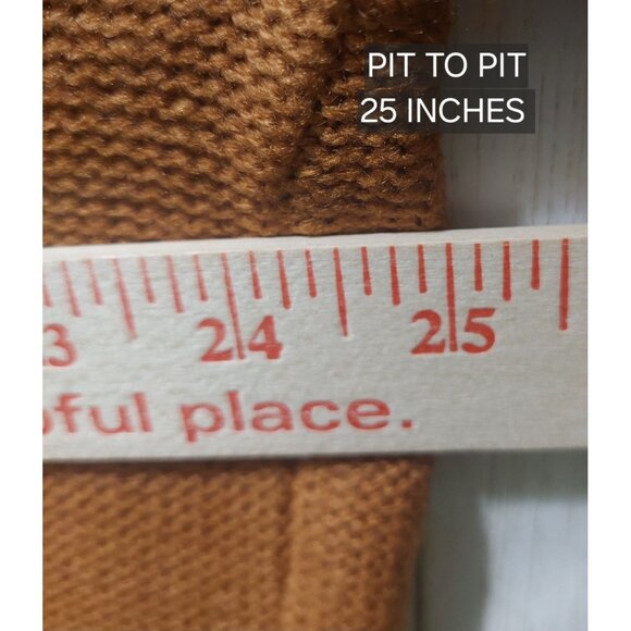 NWT Umgee Womens Camel Fringe Open Front Cardigan Sweater~Boho~MEDIUM - Picture 10 of 10